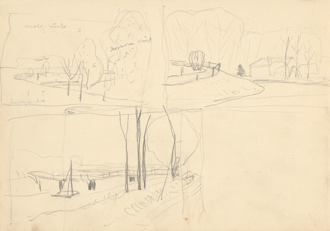 Sketchbook by Ян Тейн, 1914 — digital art print download