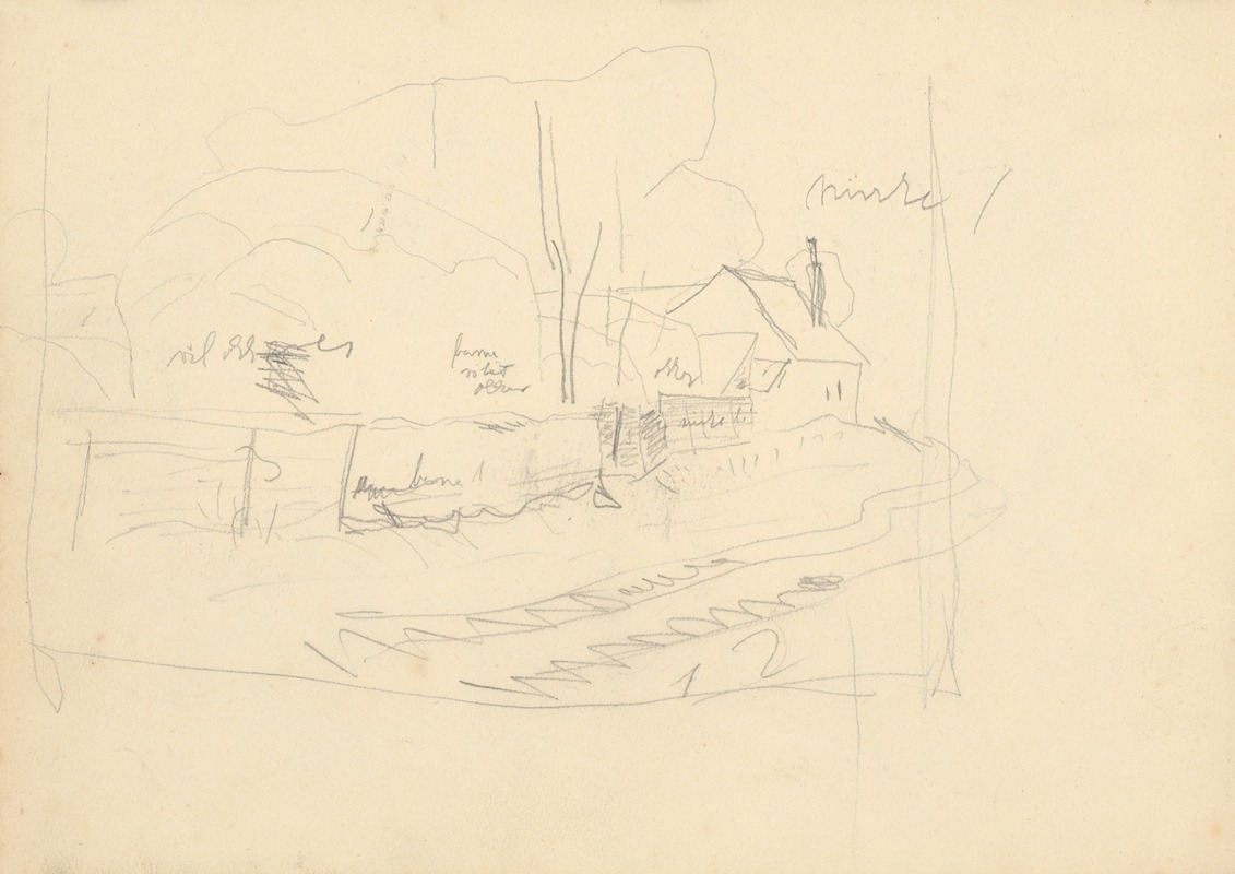 Sketchbook by Ян Тейн, 1914 — digital art print download