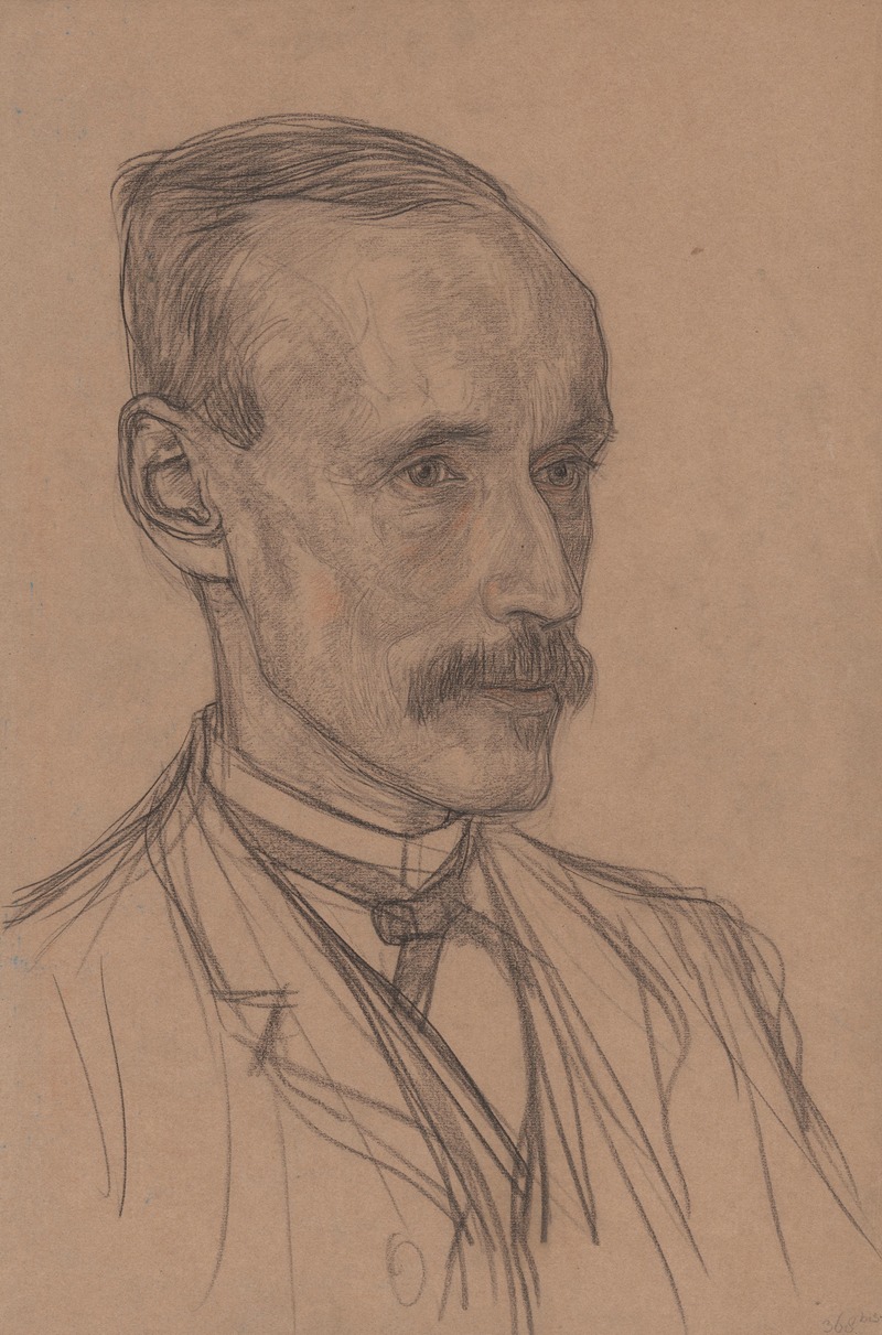 Portret van Allard Pierson by Ян Вет, 1874 - 1925 — digital art print download
