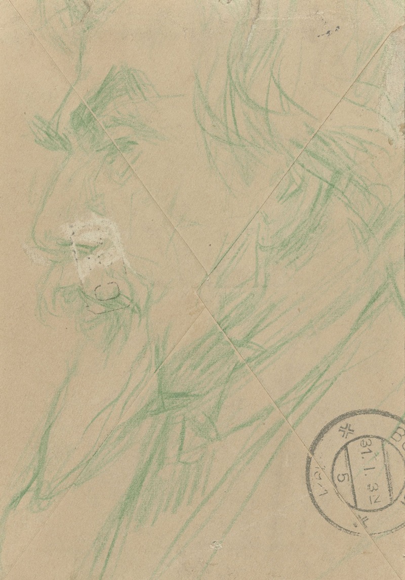 Portret van de schilder Jan Toorop — Jan Veth
