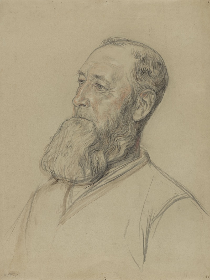 Portret van een eierboer uit Broek — Jan Veth