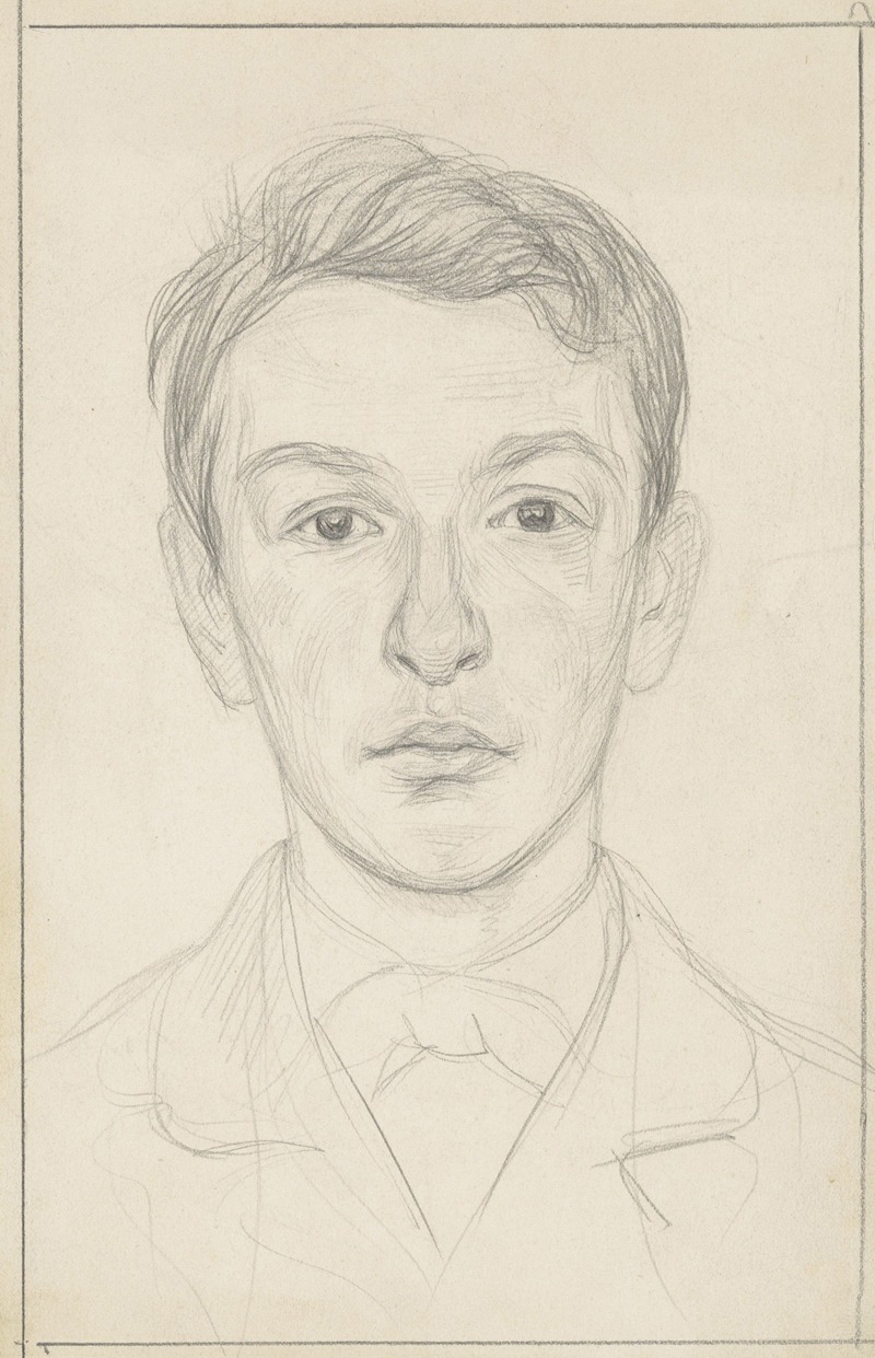 Portret van een jongen by Ян Вет, 1874 - 1925 — digital art print download