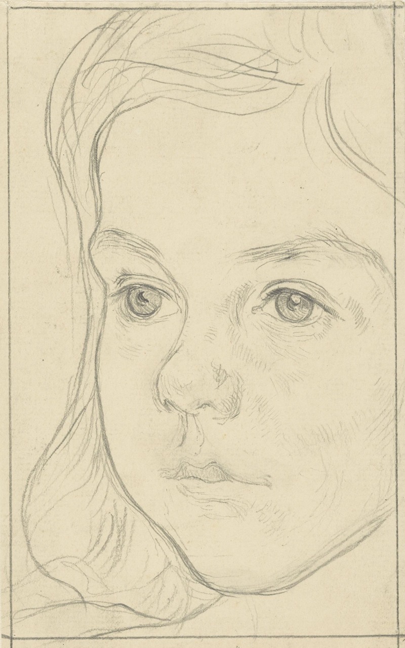 Portret van een meisje — Jan Veth