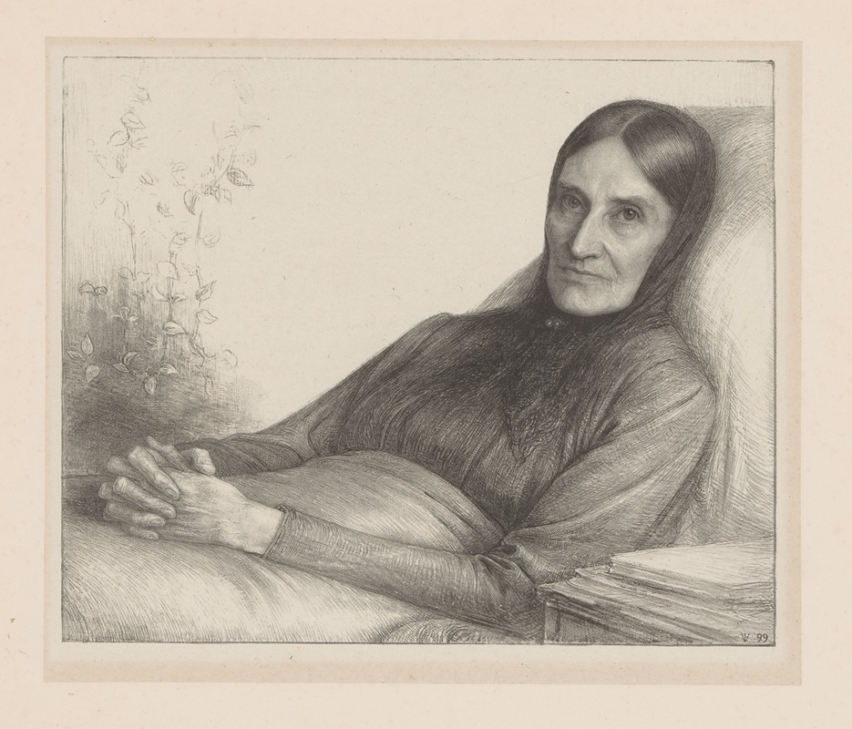 Portret van Elisabeth Ragazzi van den Wall Bake — Jan Veth