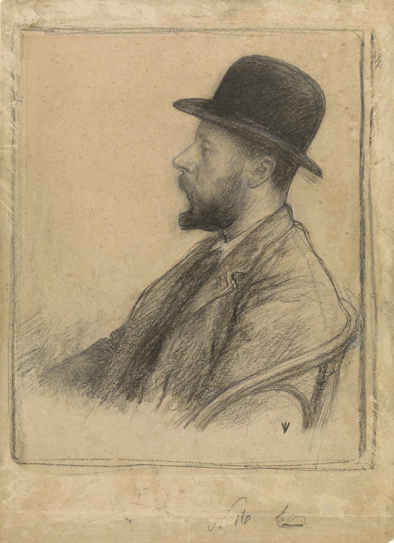 Portret van George Hendrik Breitner — Ян Вет
