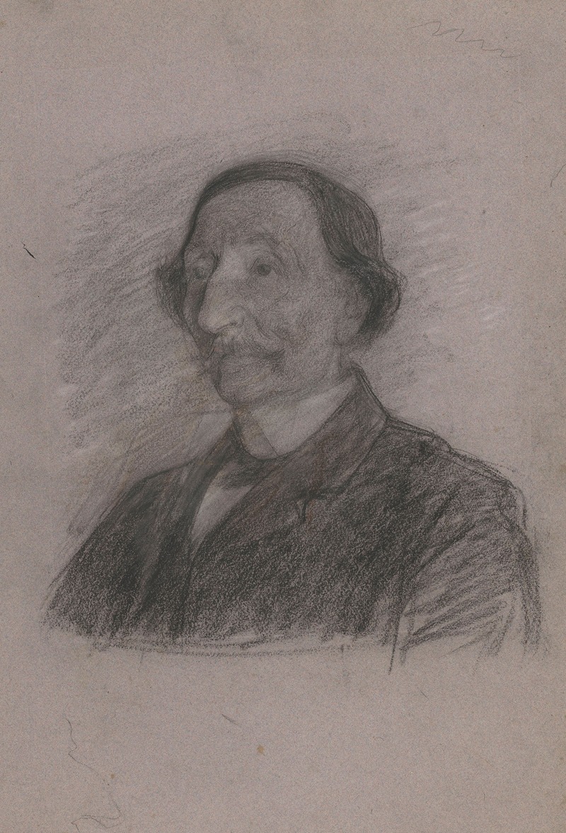 Portret van H.J. Schimmel by Ян Вет, 1874 - 1925 — digital art print download