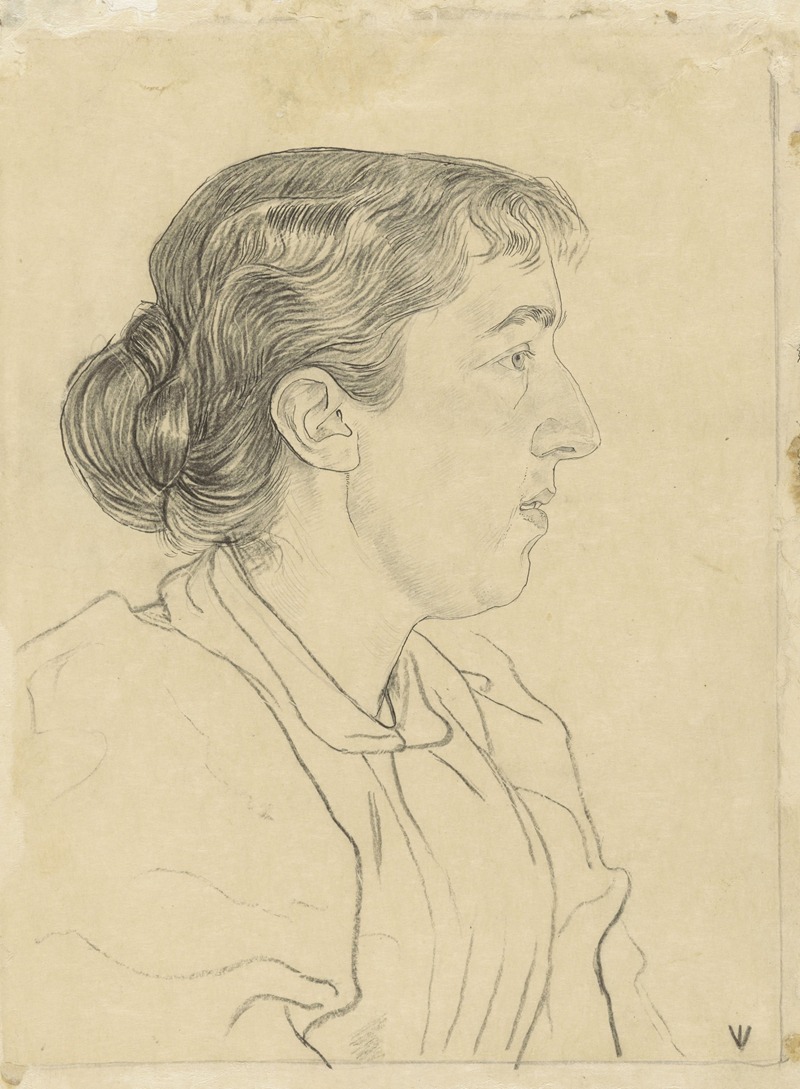 Portret van Helène Lapidoth-Swarth by Ян Вет, 1874 - 1925 — digital art print download