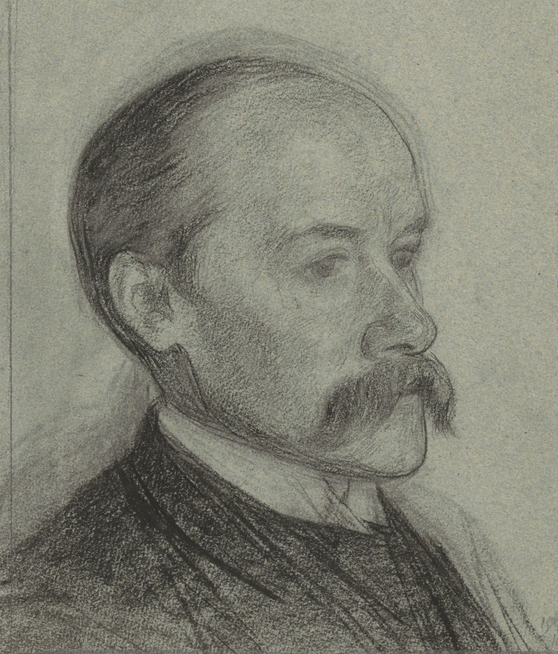 Portret van J.C. van Marken by Ян Вет, 1874 - 1925 — digital art print download