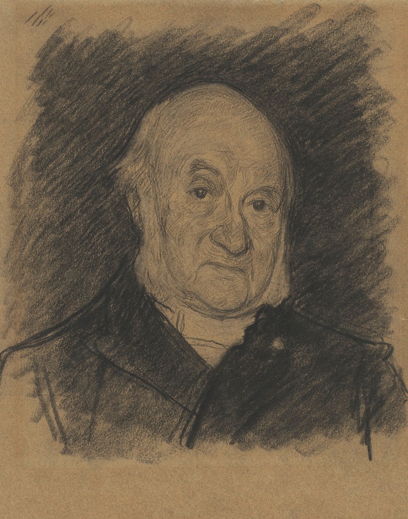 Portret van Nicolaas Beets by Ян Вет, 1874 - 1925 — digital art print download