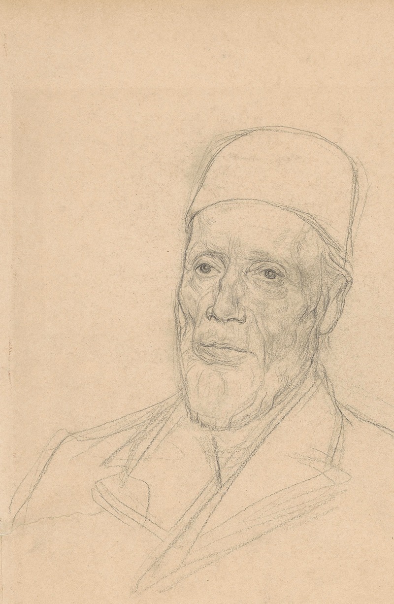 Portret van Willem Nicolaas Dinger — Jan Veth