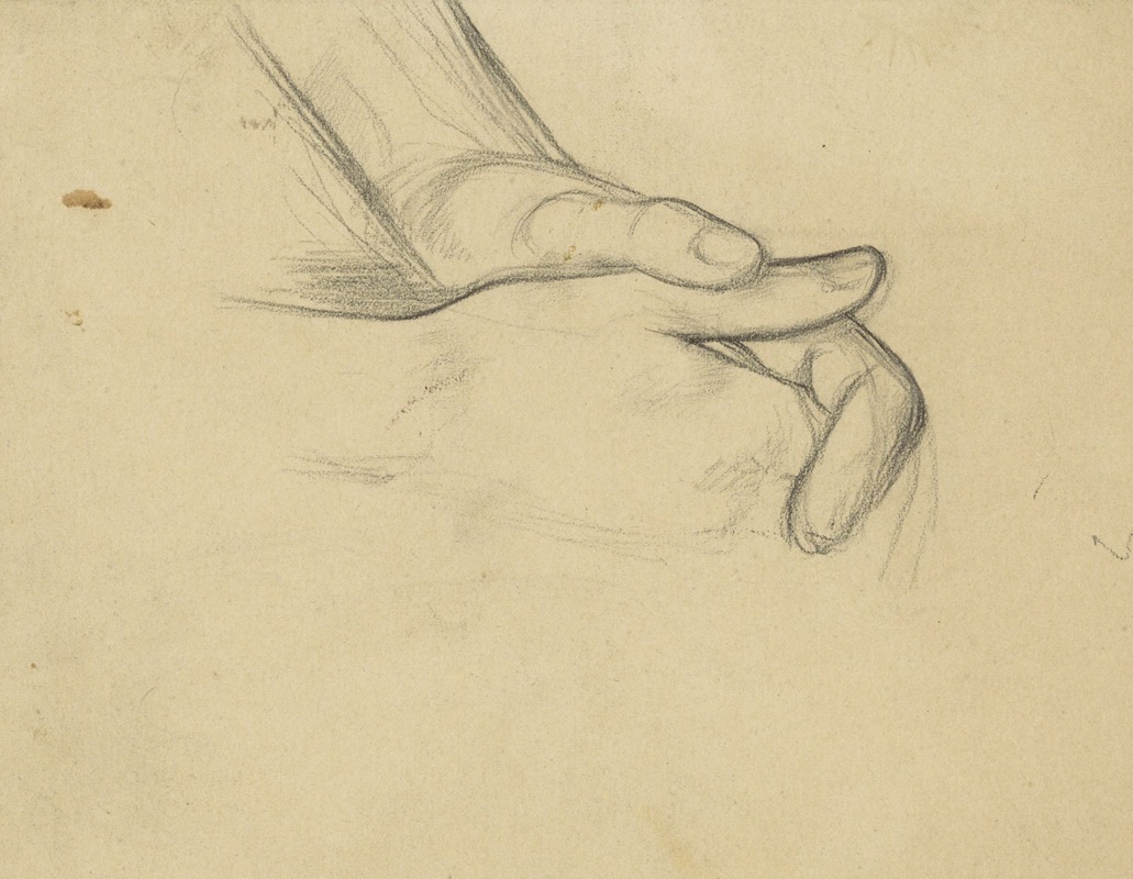 Studie van twee gevouwen handen — Ян Вет