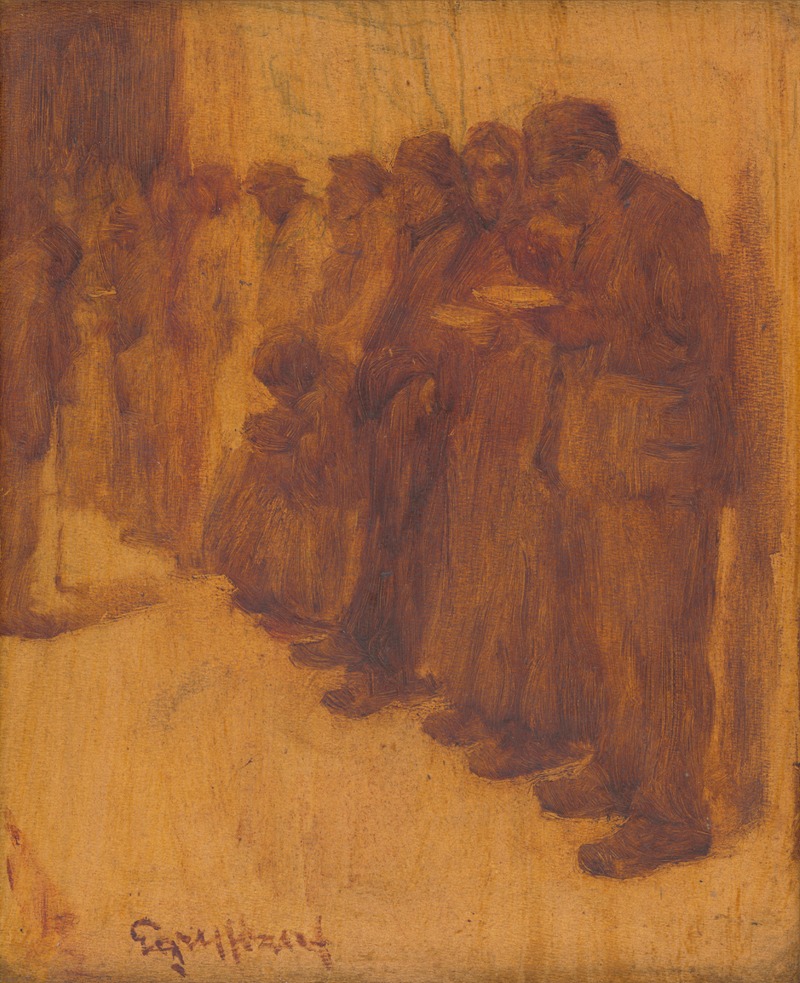 Poor Man's Soup by Йожеф Эгри, 1907 – 1910 — digital art print download