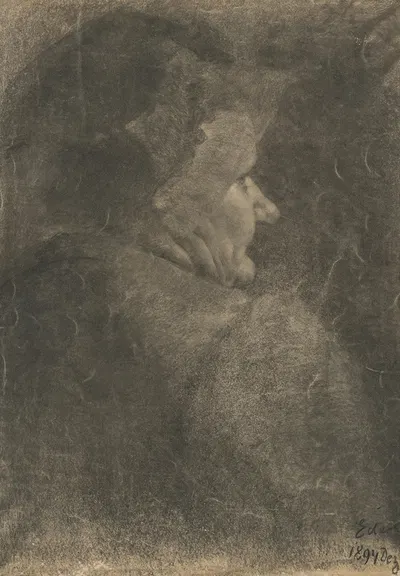 Podobizeň ženy by Július Éder, 1894 — digital art print download