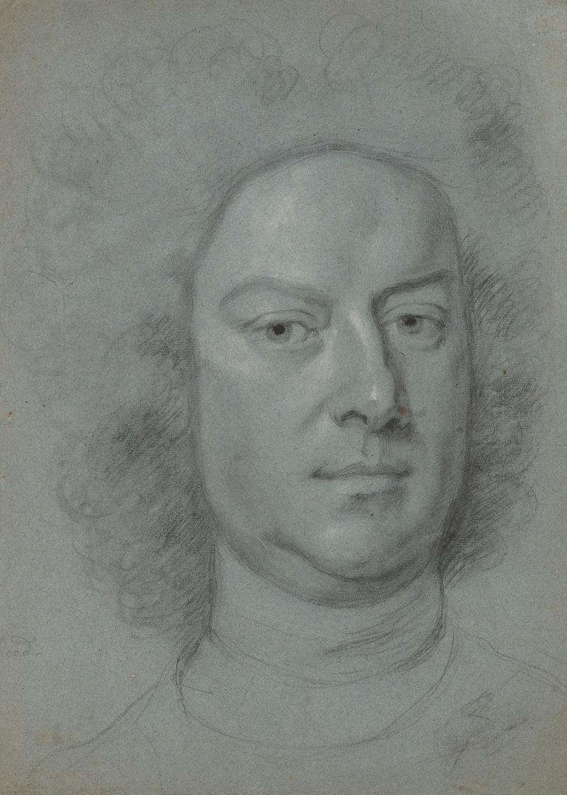 Portrait Head of a Man — Michael Dahl