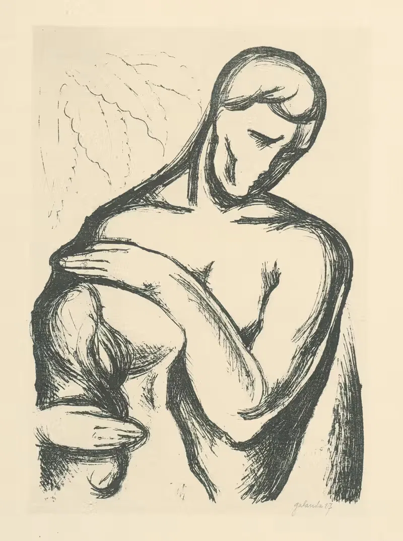 Миленци 2 by Микулаш Галанда, 1927 — digital art print download