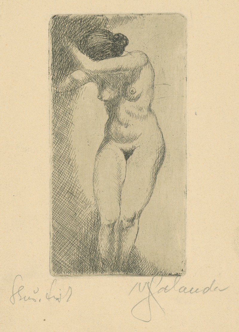 Nude by Микулаш Галанда, 1930-1931 — digital art print download