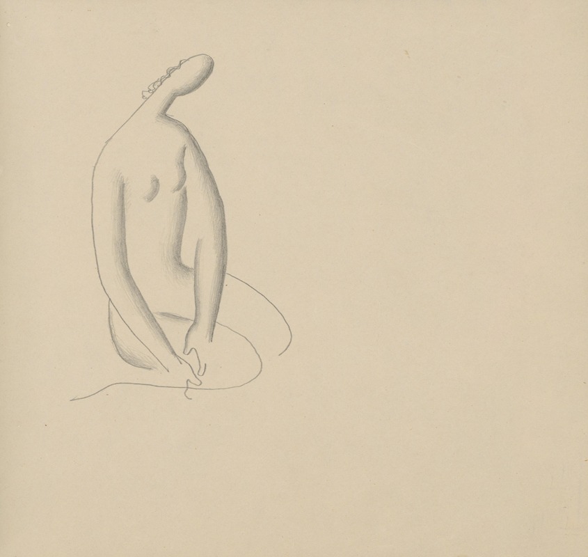 Sketchbook with Various Studies by Mikuláš Galanda, 1929–1931 — digital art print download