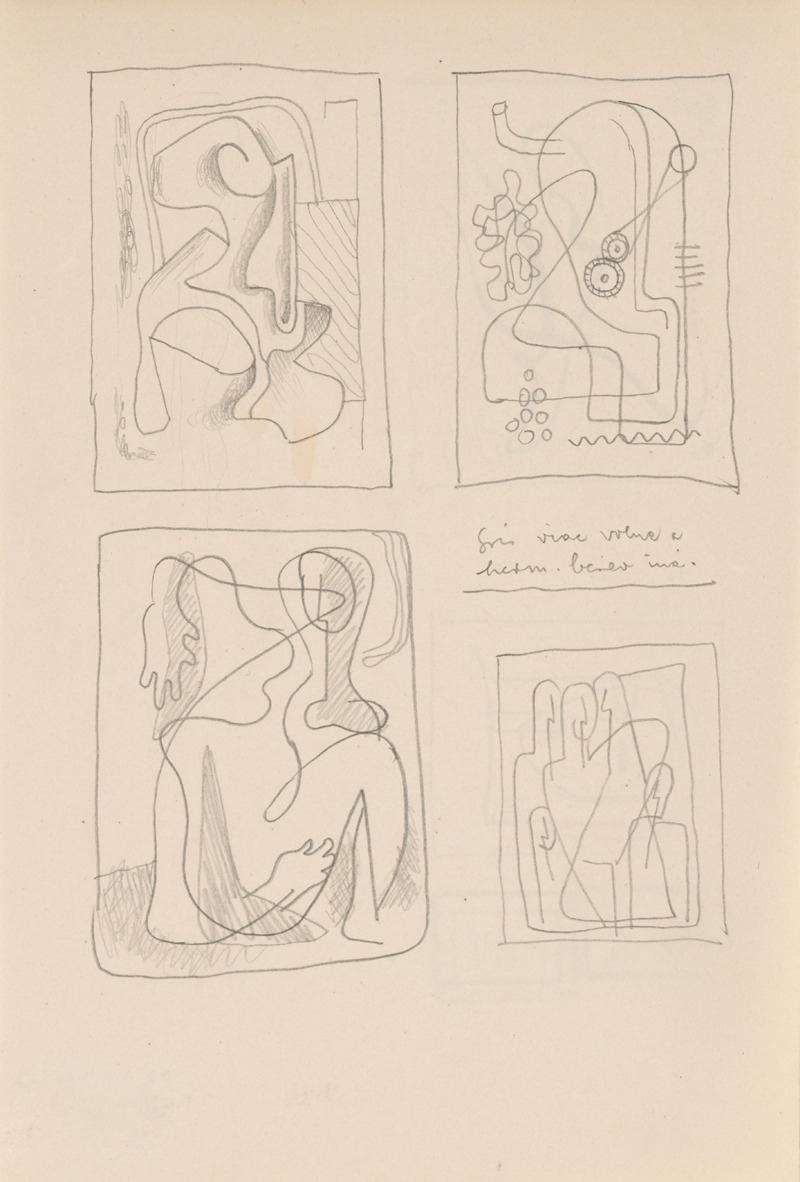 Sketchbook by Микулаш Галанда, 1928–1930 — digital art print download