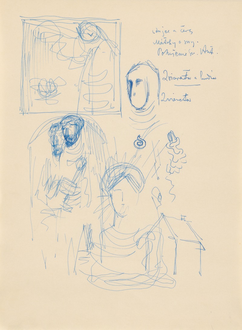 Sketchbook by Микулаш Галанда, 1937–1939 — digital art print download