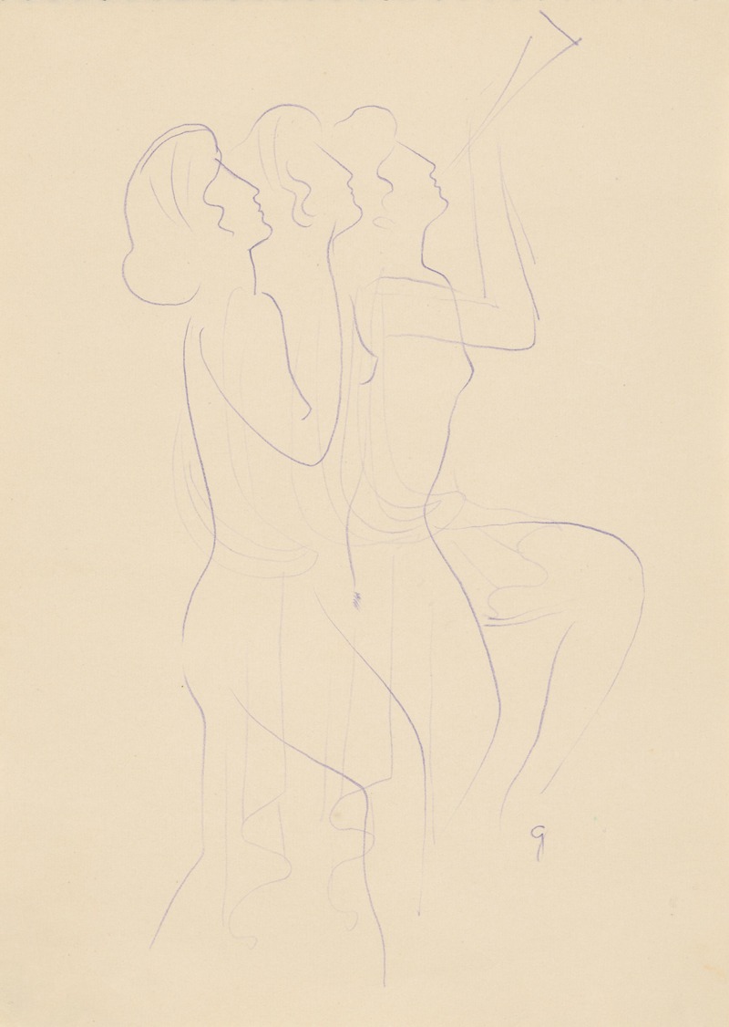 Sketchbook by Mikuláš Galanda, 1937–1939 — digital art print download