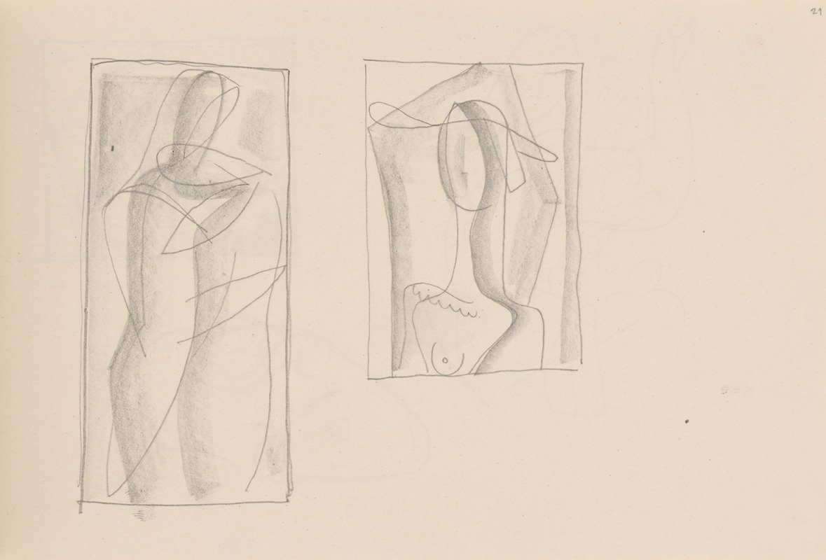 Sketchbook by Mikuláš Galanda, 1928–1930 — digital art print download