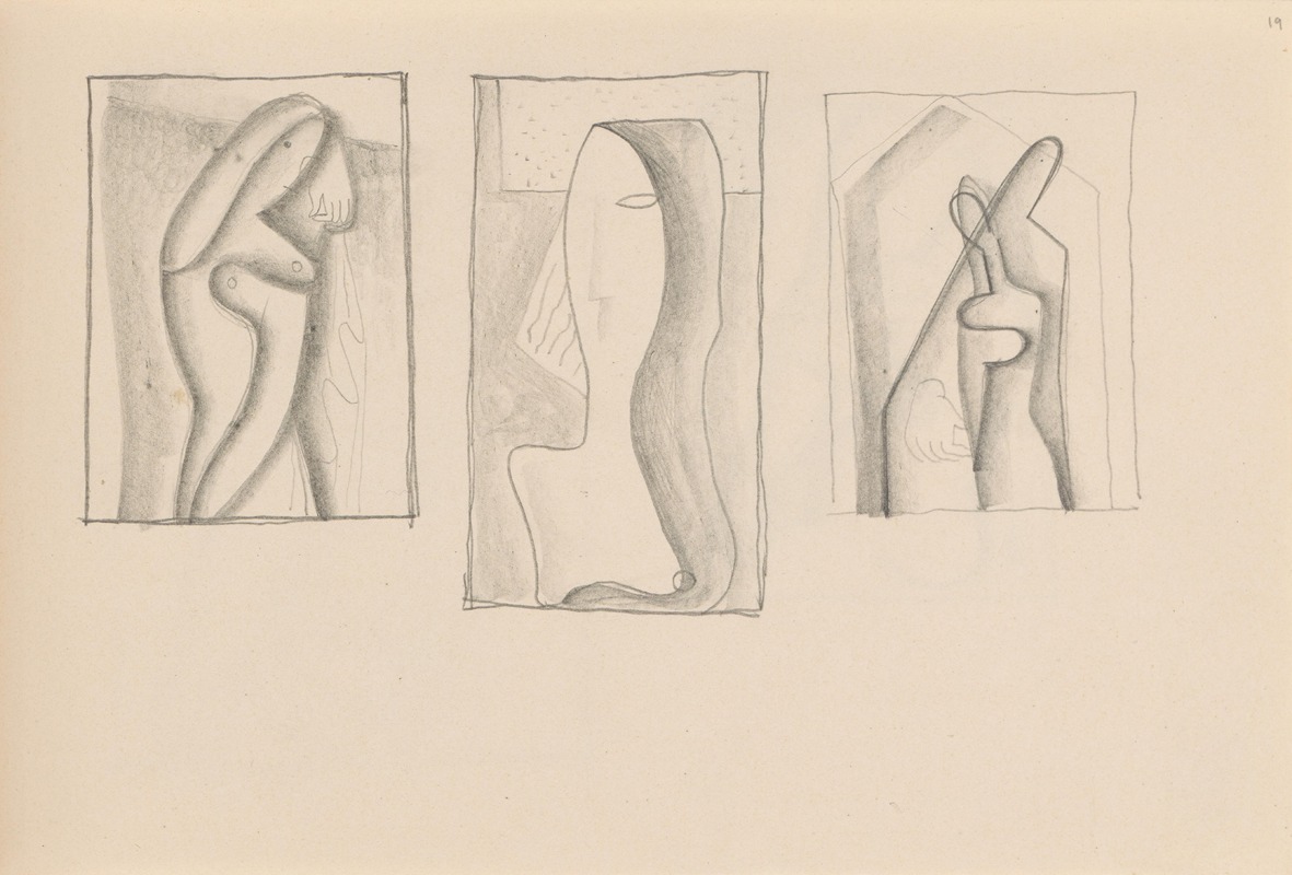 Sketchbook by Микулаш Галанда, 1928–1930 — digital art print download