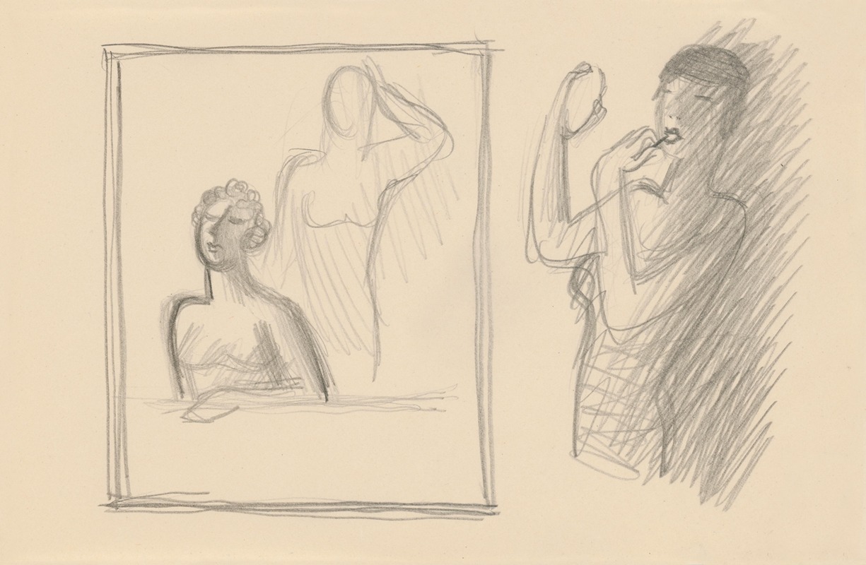 Sketchbook by Mikuláš Galanda, 1932 — digital art print download