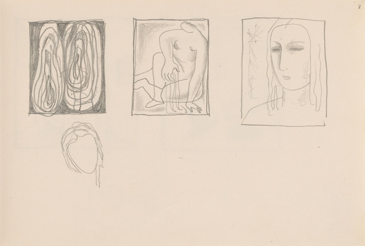 Sketchbook by Mikuláš Galanda, 1928–1930 — digital art print download