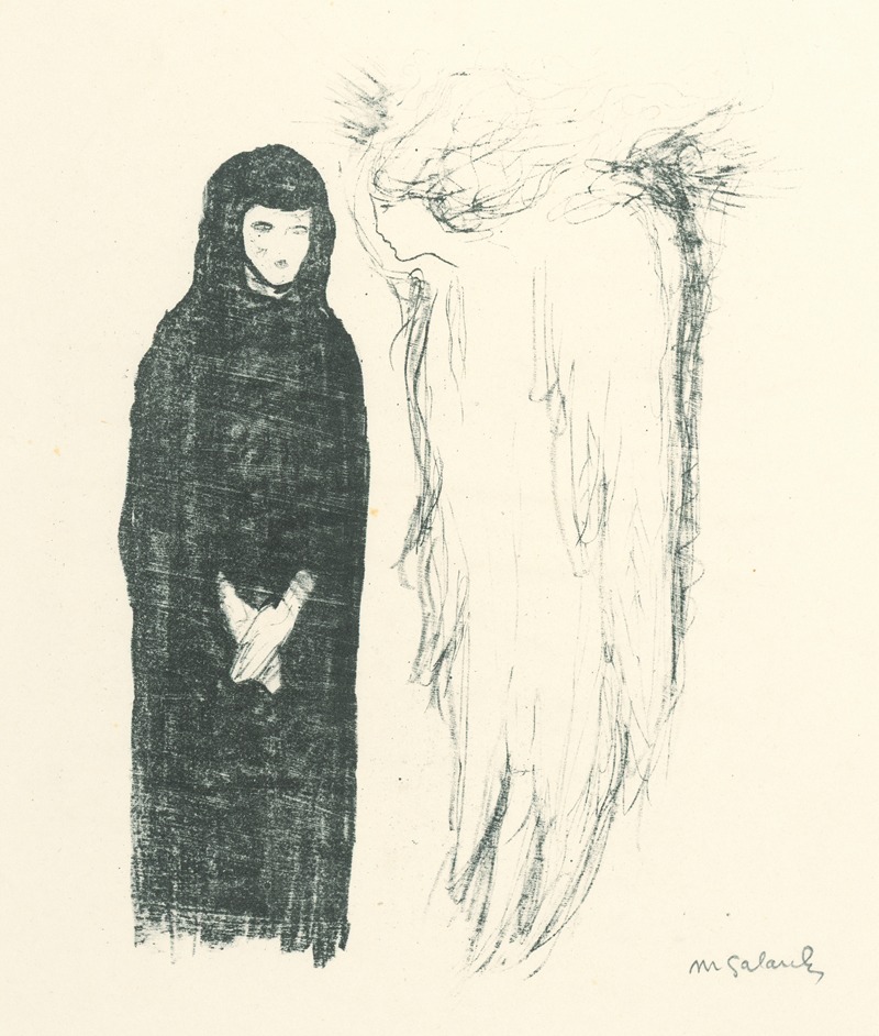 Smútok by Микулаш Галанда, 1925 — digital art print download