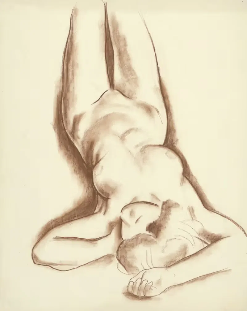 Študijný akt IV. by Mikuláš Galanda, 1927 — digital art print download
