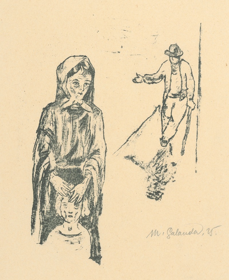 Z krčmy by Mikuláš Galanda, 1925 — digital art print download