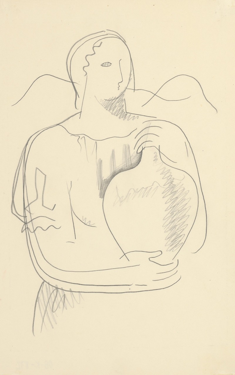 Žena s džbánom by Микулаш Галанда, 1936–1937 — digital art print download