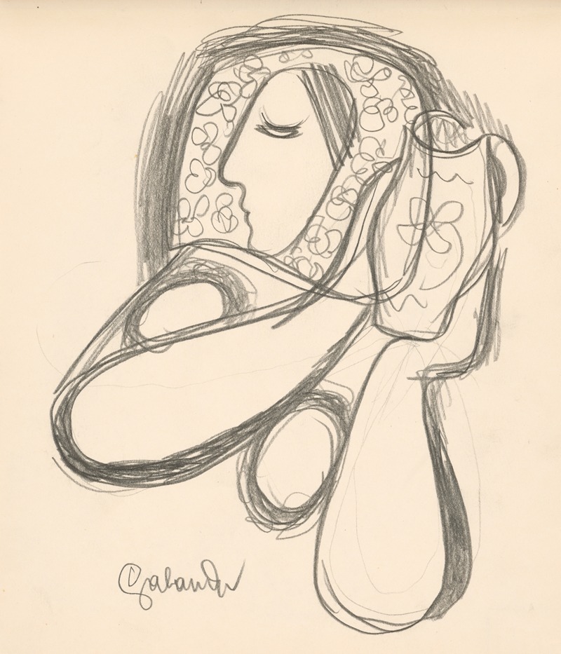 Žena s džbánom by Микулаш Галанда, 1938 — digital art print download