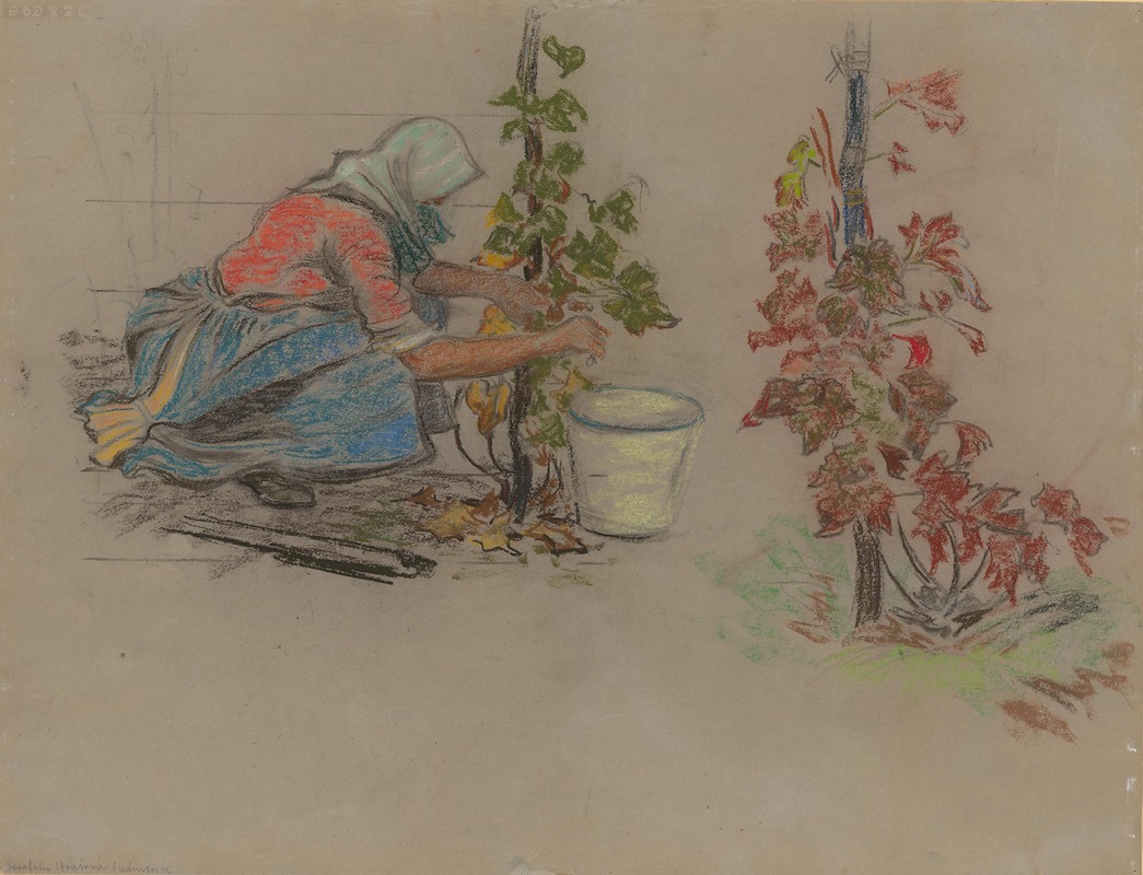 During Harvest by Штефан Полкораб, 1945 — digital art print download