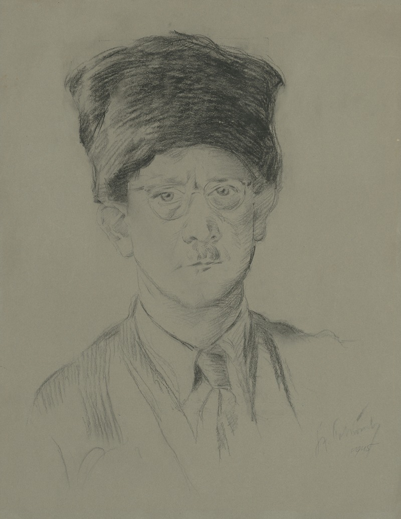 Self-Portrait by Штефан Полкораб, 1945 — digital art print download