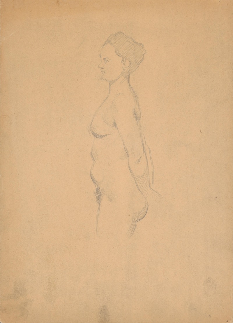 Sketchbook with nudes by Штефан Полкораб, 1901–1950 — digital art print download
