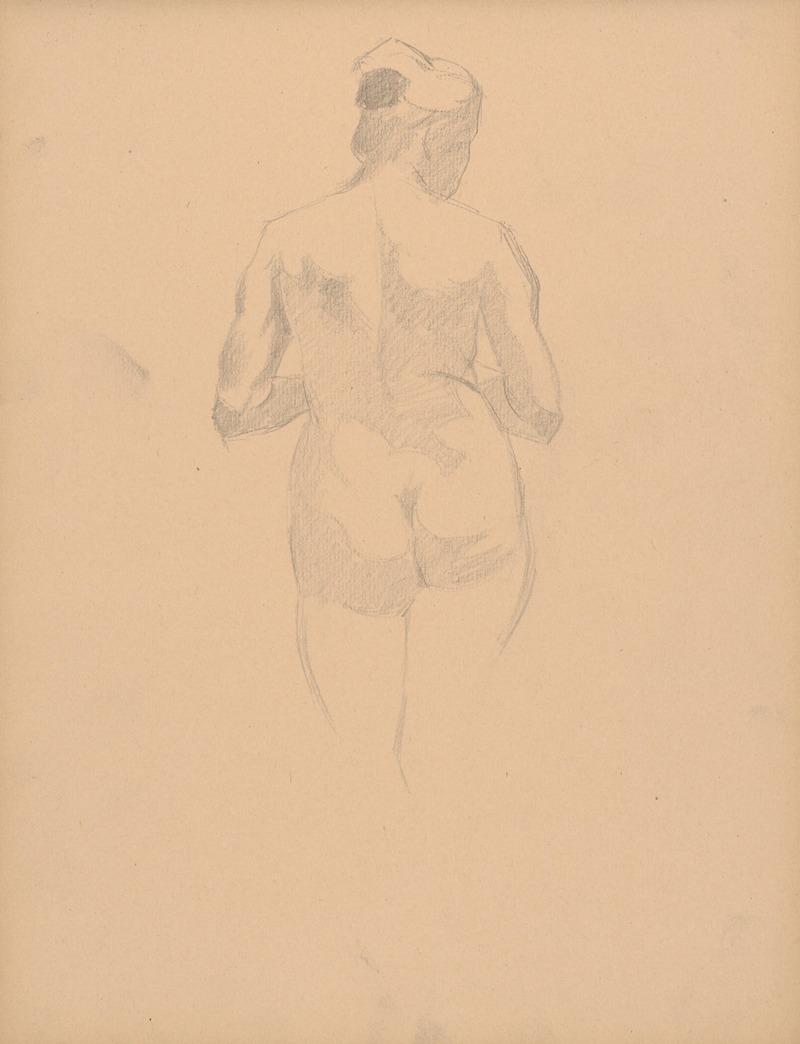 Sketchbook with nudes by Штефан Полкораб, 1901–1950 — digital art print download