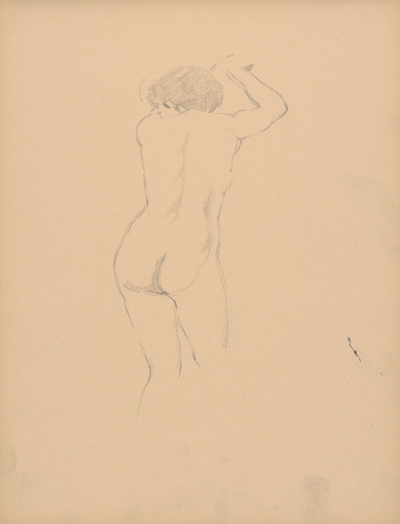 Sketchbook with nudes by Штефан Полкораб, 1901–1950 — digital art print download