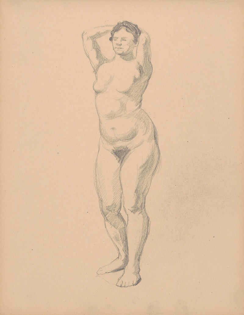 Sketchbook with nudes by Штефан Полкораб, 1901–1950 — digital art print download
