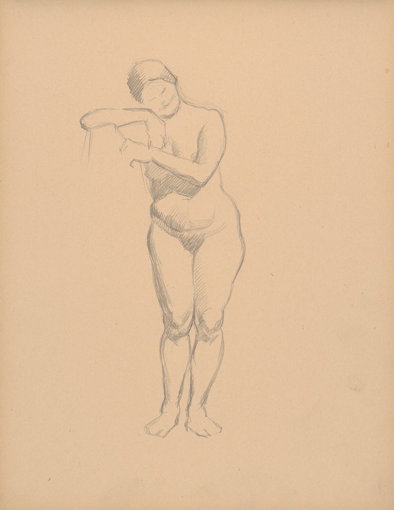 Sketchbook with nudes by Штефан Полкораб, 1901–1950 — digital art print download