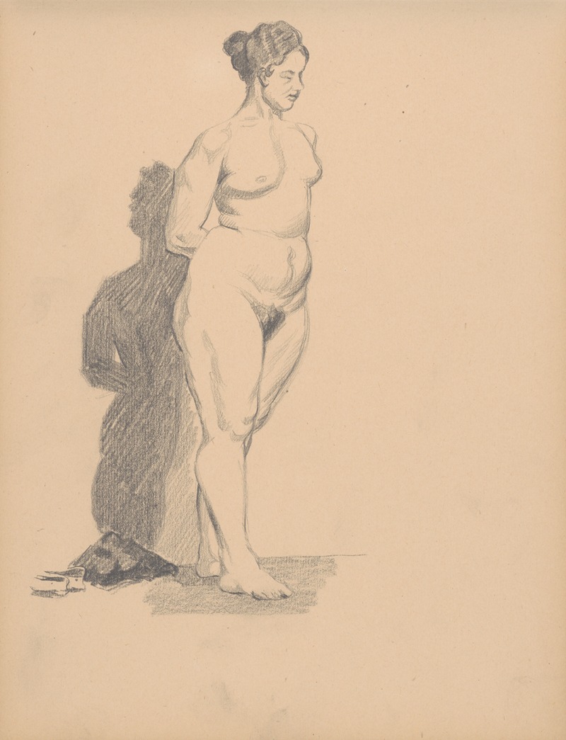 Sketchbook with nudes by Штефан Полкораб, 1901–1950 — digital art print download