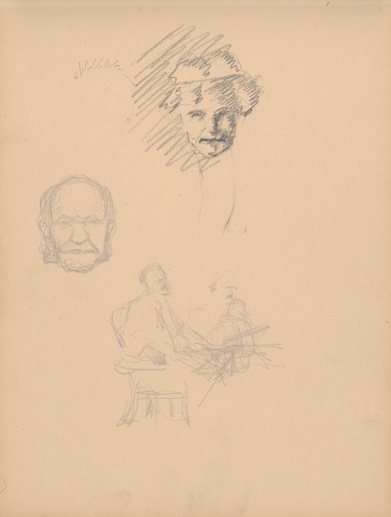 Sketchbook with nudes by Штефан Полкораб, 1901–1950 — digital art print download