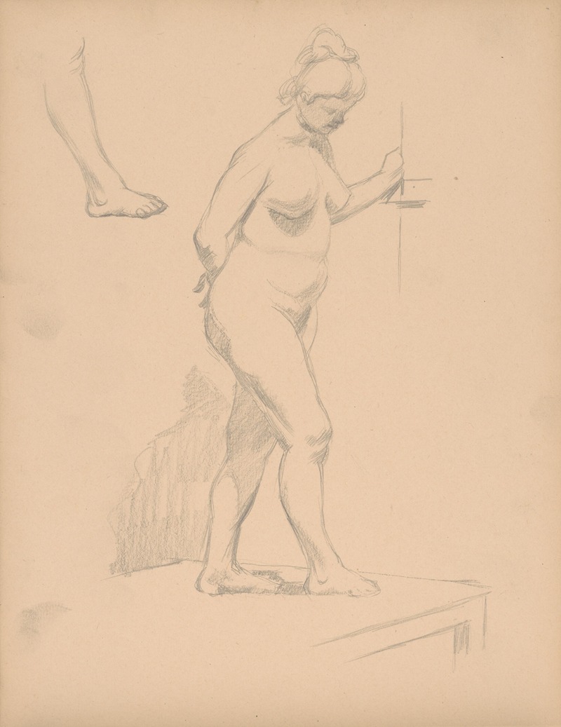 Sketchbook with nudes by Штефан Полкораб, 1901–1950 — digital art print download