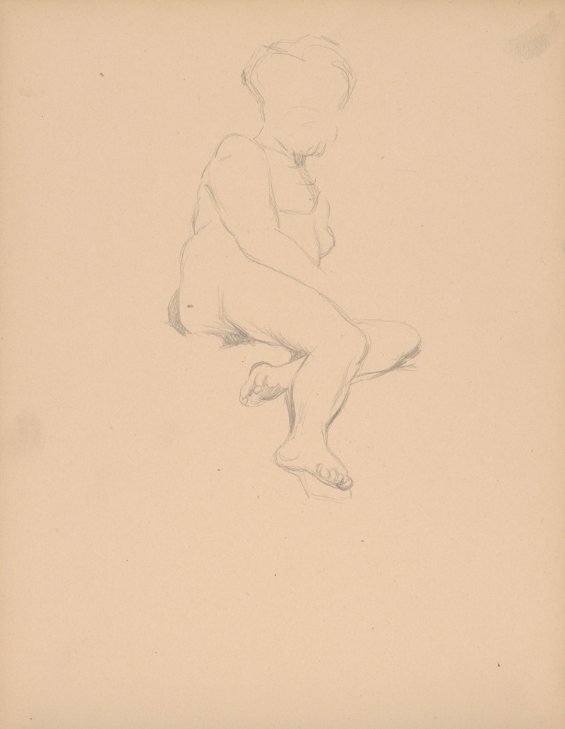 Sketchbook with nudes by Штефан Полкораб, 1901–1950 — digital art print download