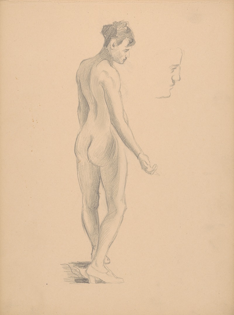 Sketchbook with nudes by Штефан Полкораб, 1901–1950 — digital art print download