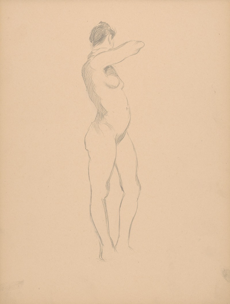Sketchbook with nudes by Штефан Полкораб, 1901–1950 — digital art print download
