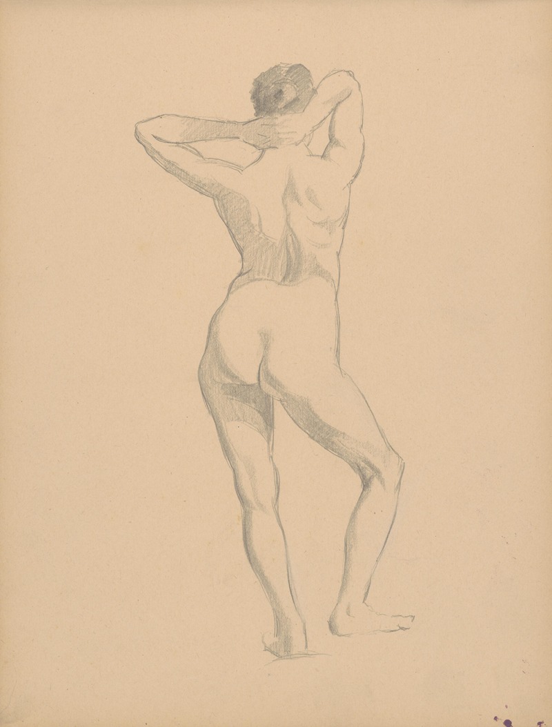 Sketchbook with nudes by Штефан Полкораб, 1901–1950 — digital art print download