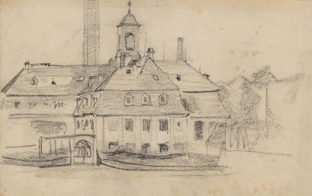 Gebouwen te Löbtau by Тео Нивенхейс, 1876 - 1951 — digital art print download