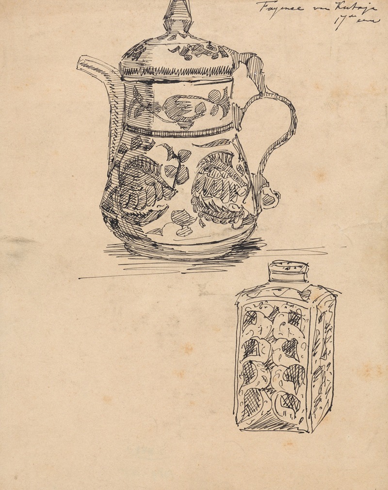 Zeventiende-eeuwse faience uit Küthaya — Theo Nieuwenhuis