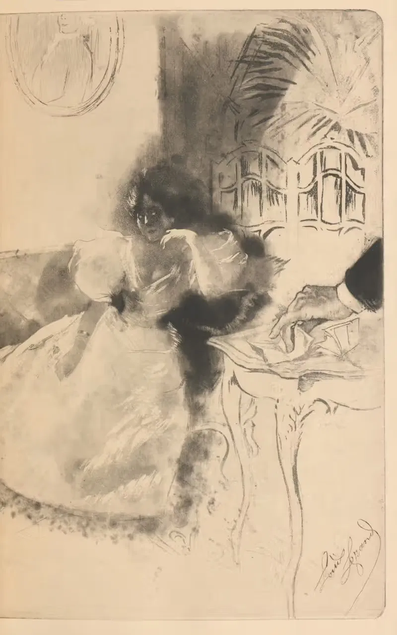 Украденное письмо by Луи Легран, 1897 — digital art print download